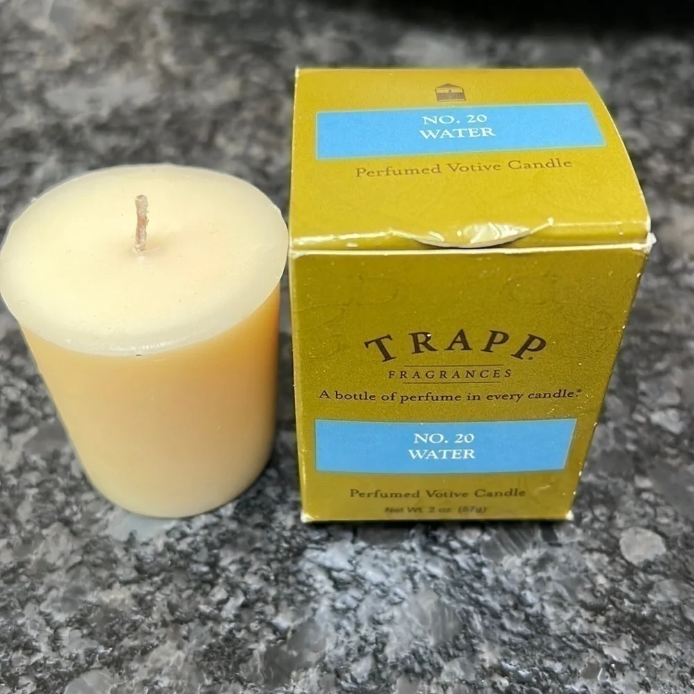 No 20 Trapp Water Perfumed Votive Candle - New in Box